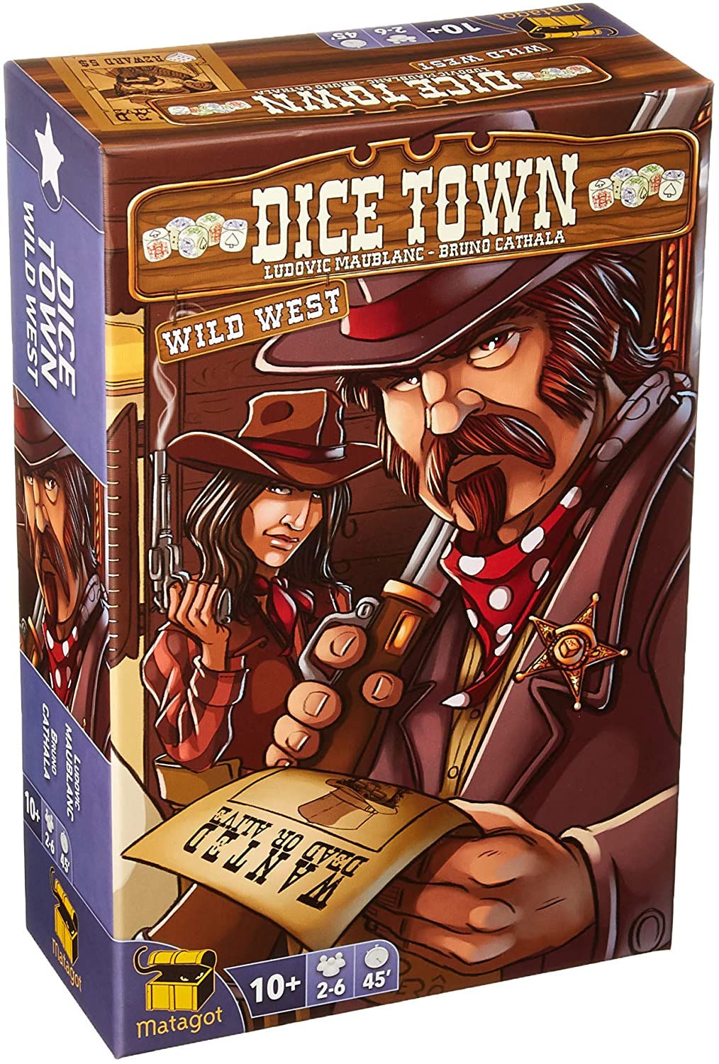 Dice Town Wild West Expansion Monopolis Toko Board Games